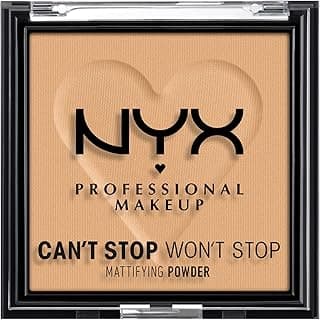 NYX Professional Makeup Poudre Matifiante Can't Stop Won't Stop Golden