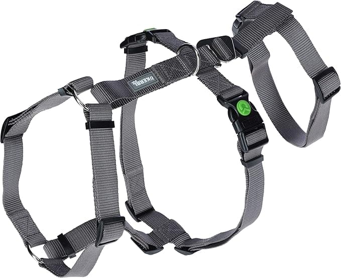 Kerbl Kerbl Pet Miami Panic Harness Grey, 48-70 cm, 20 mm
