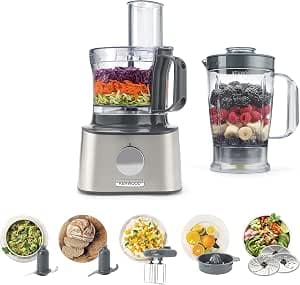 KENWOOD MultiPro Compact FDM301SS Multifunction Food Processor - Stainless Steel