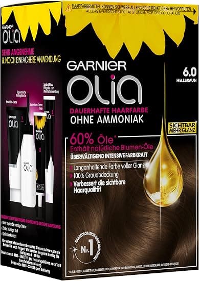 Garnier Olia 6.0 Light Brown, 1st Pack of 1 (1 x 1 Piece) - Image 1