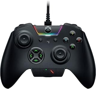 Razer Wolverine Ultimate Officially Licensed Xbox One Controller: 6 Remappable Buttons and Triggers - Interchangeable Thumbsticks and D-Pad - For PC, Xbox One, Xbox Series X & S - Noir