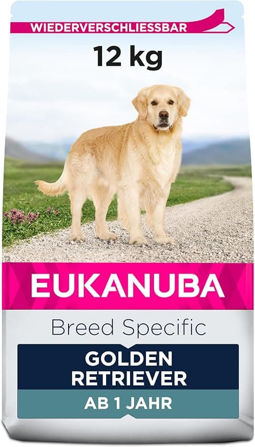 Eukanuba Dog Dry Food Golden Retriever Chicken 12 kg