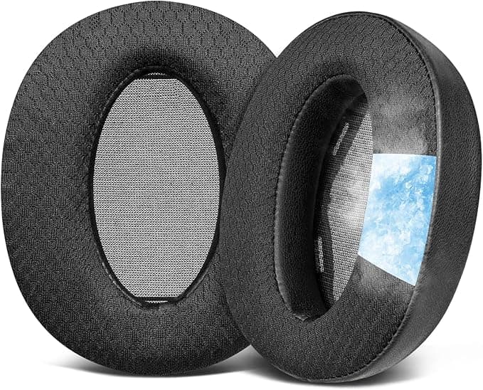 SOULWIT Cooling Gel Foam Cushion Pads for Sony WH-H910N H.Ear on 3 Wireless Noise Cancelling Headphones, Ear Pads with Noise Insulation Foam