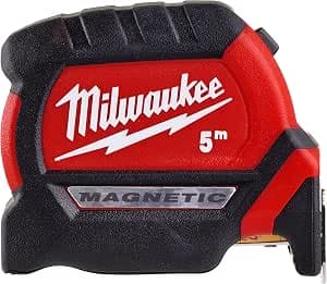 Milwaukee 4932464599 Premium Magnetic Tape Measure 5 m