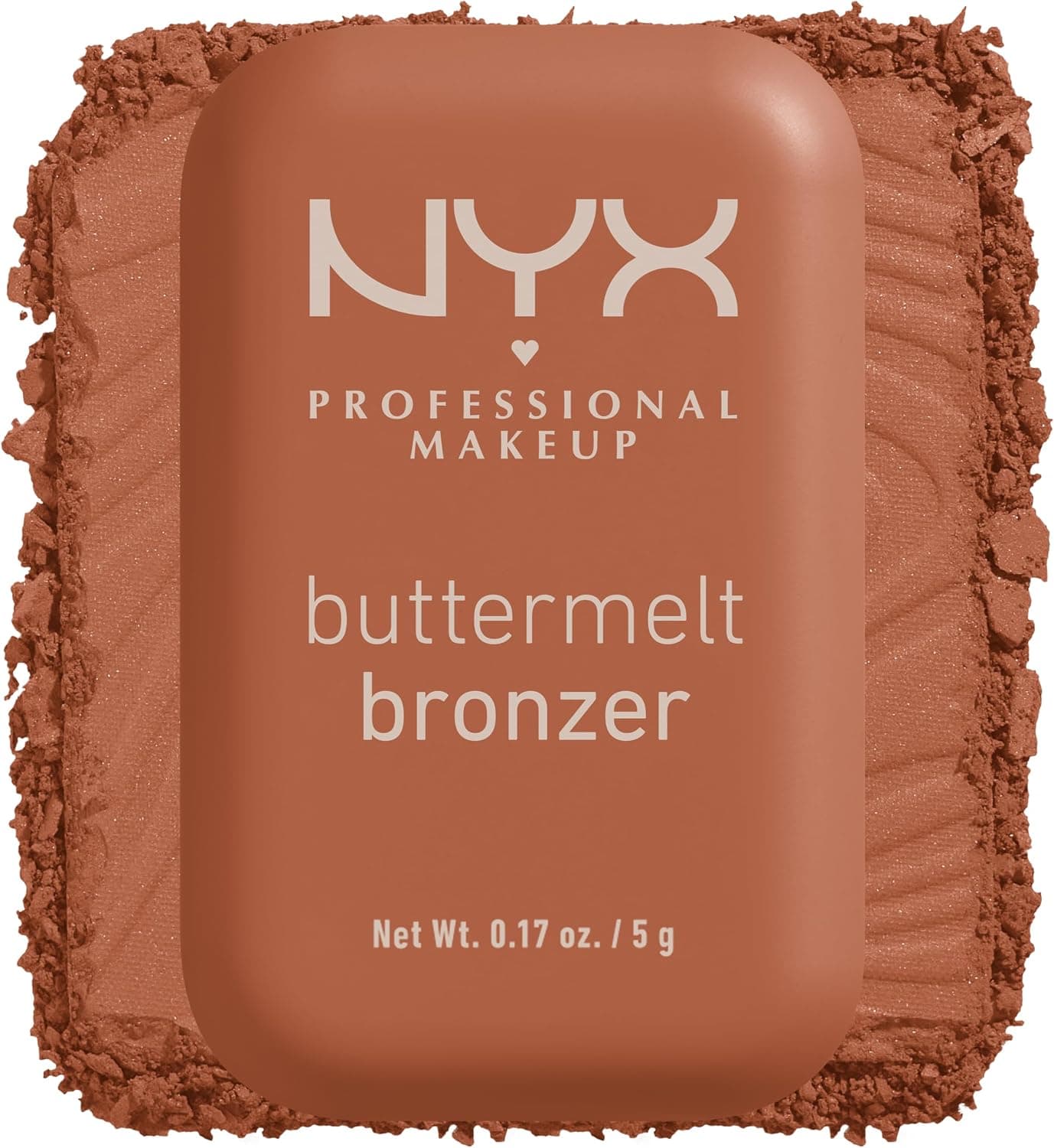 Nyx Professional Makeup - Bronzeur Poudre Compacte - Teint Hâlé Jusqu'à 12H Sans Transfert - Idéal Toutes Carnations - Formule Vegan - Buttermelt Bronzer - Teinte : Butta Ballin - Image 1