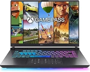 ASUS ASUS ROG STRIX-G16-G615JMR-S5127W 16 Inch 2.5K 240Hz Laptop (Intel Core i7 14650HX Processor, 16GB DDR5, 1TB SSD, NVIDIA GeForce RTX 5060, Windows 11 Home) - AZERTY Keyboard