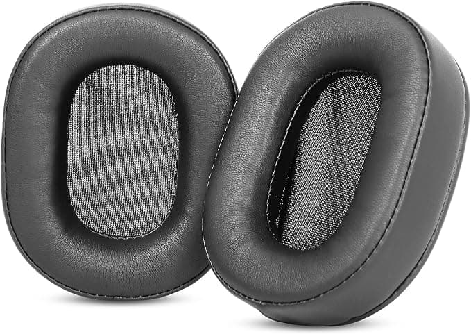 Replacement Foam Ear Pads Compatible with Sony MDR-RF895RK mdr rf895rk Headphones Black - Image 1