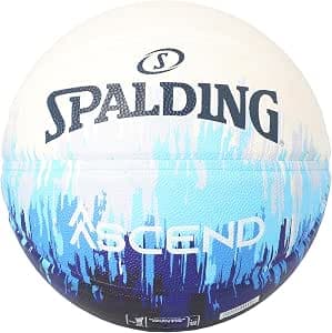 Spalding Ascend Blues Basketball White/Blue 7