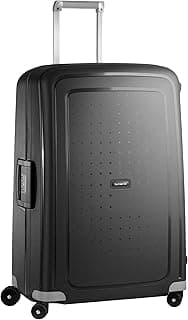 S'Cure - Spinner 75 - 4,60 Kg Suitcase, 75 cm, 102 L, Black