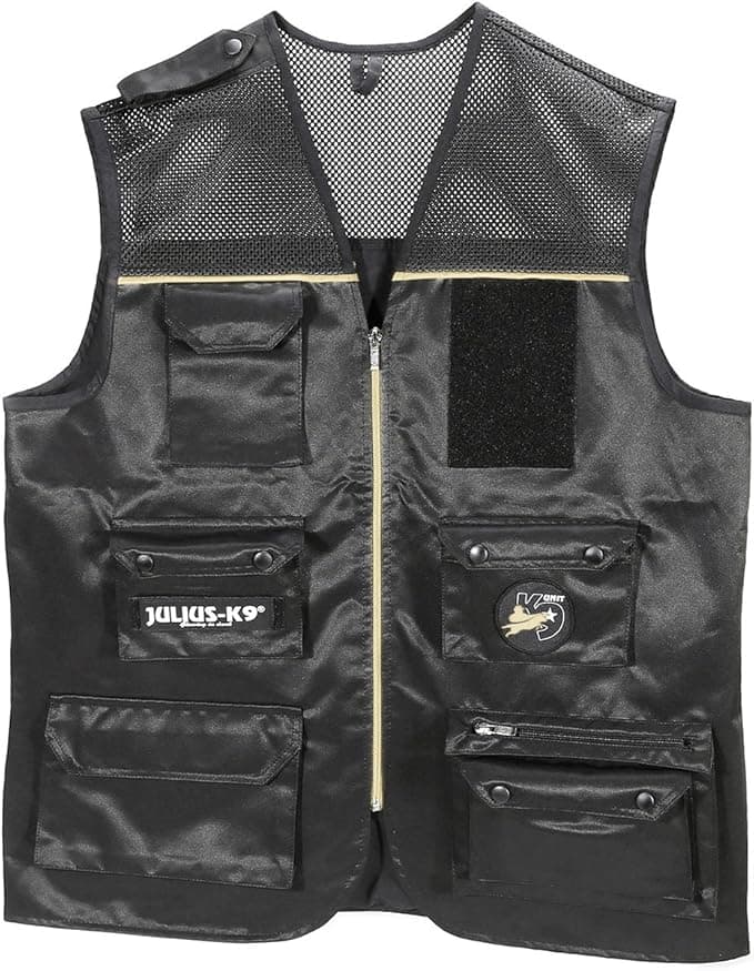 Julius-K9 Julius-K9 Units Short Sleeveless Vest for Dog Sports, Beige, Size 5XL for Dogs, Beige Other