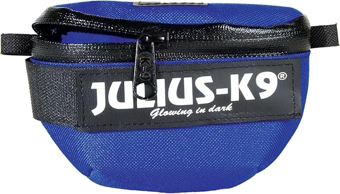 Julius-K9 Julius-K9 1621IDC-B-G, IDC Universal Saddlebags for All Julius-K9 Harnesses, Size of the Harness: Mini to 4, Blue