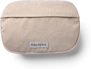 BabyBjörn Baby Carrier Pouch, Heather Woven, Light Beige