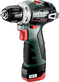 metabo Perceuse-visseuse sans fil PowerMaxx BS BL 601721500 12 V 2 Ah Li-Ion + 2 batteries