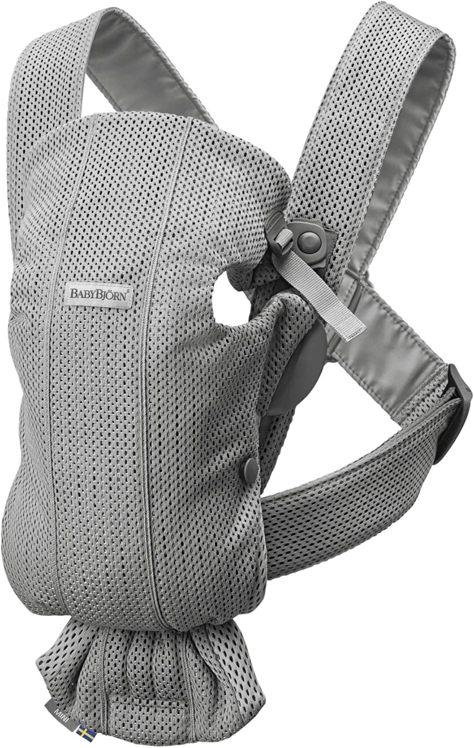 BabyBjörn BabyBjörn Baby Carrier Mini, Mesh 3D, Grey