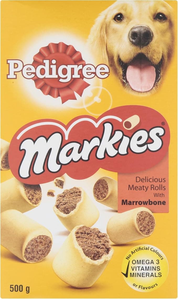 Pedigree Hundeleckerli Markies Biscuits with Dough Bones, 500 g - Image 1