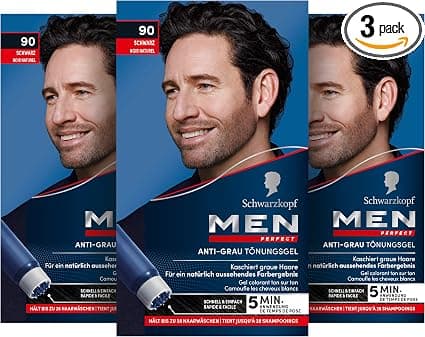Schwarzkopf Men Perfect Gentle Colour Gel natural black - 90 - Image 1