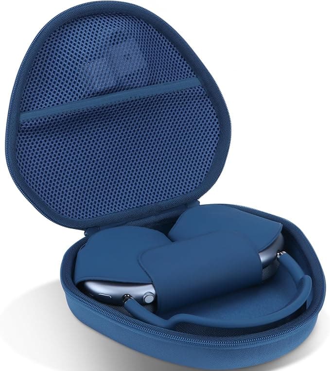 Hard Case Cover Case Compatible with Apple AirPods Max Wireless Bluetooth Headset (Blue) - Image 1
