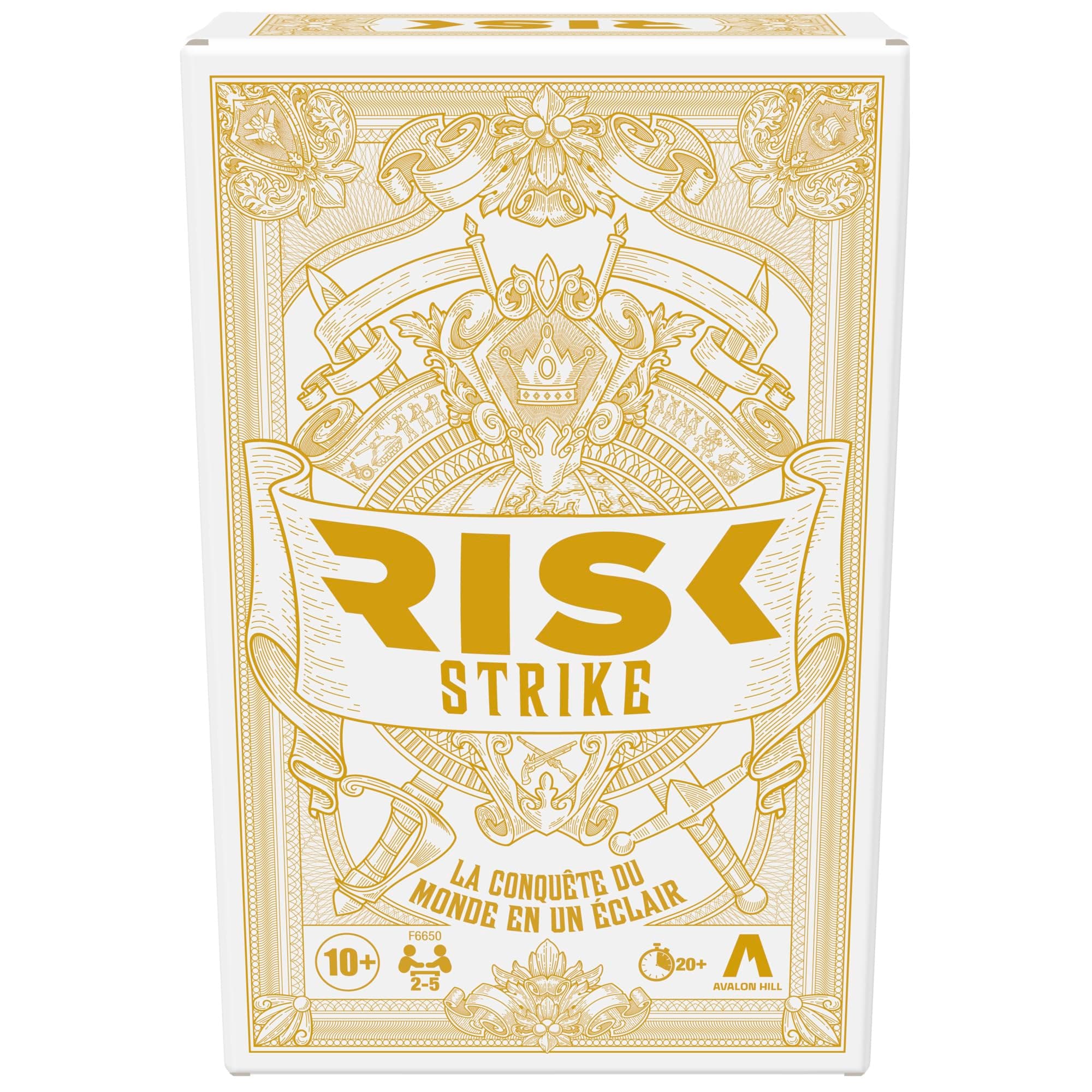 Hasbro Gaming Risk Strike, Card and Dice Game, Quick Strategy Card Game for 2-5 Players, Around 20 Min. Family Games, Group Games - Image 1