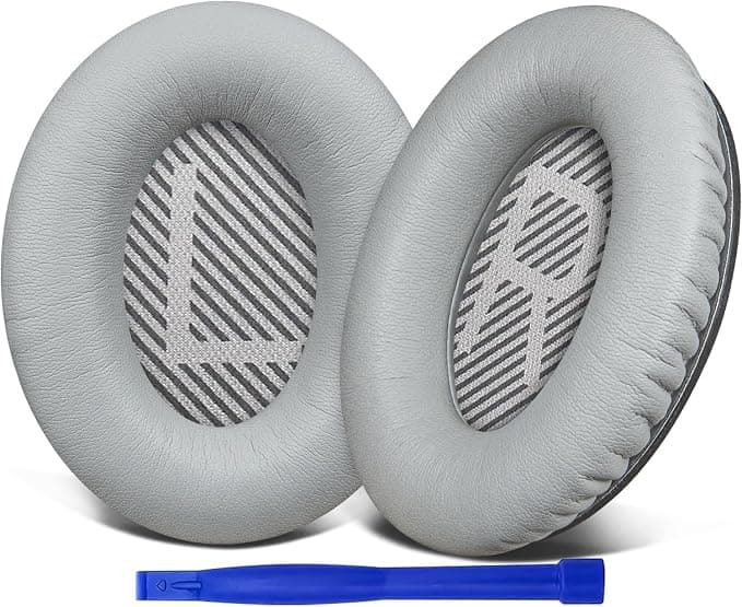 SoloWIT Ear Pads for Bose QuietComfort 35 (QC35) and Quiet Comfort 35 II (QC35 II) Supra-Ear Headphones - Image 1