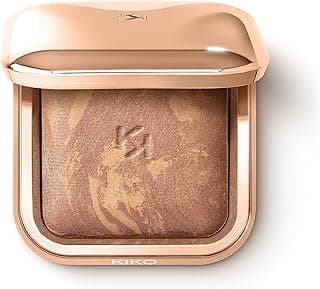 KIKO Milano Silky Glow Baked Bronzer 02 | Poudre Bronzante à La Texture Soyeuse