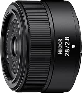 Nikon NIKKOR Z 28mm f/2.8 Lens for Hybrid Z JMA105DA Black