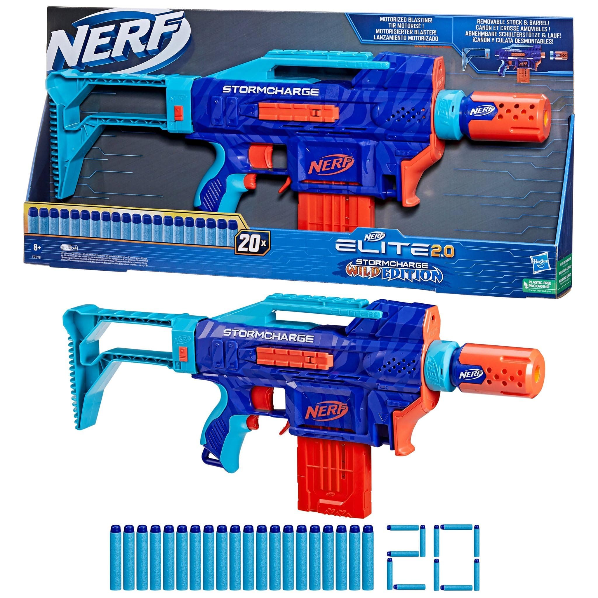 Hasbro Hasbro Nerf Elite 2.0 Stormcharge Wild Edition
