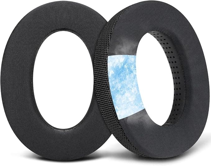 SOULWIT Cooling Gel Grill Pads for Sennheiser HD599/HD598/SE/CS/SR/HD595/HD569/HD558/HD518/HD515/Game Zero/G4ME Zero/PC37X/PC38X/PC350/PXC350/PXE350/PC360/HD360/HD3330 30-Pro/FF ME95/HD560S - Image 1