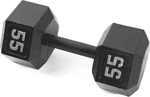 Cap Barbell Hexagonal Cast Iron Dumbbells