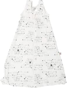 Ergobaby On The Move Sheep All Season Sleeping Bag with Feet and Belt Slot 6-18 Months Cotton TOG 2.5 Winter