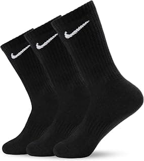 Nike Men's Unisex U Nk Everyday Ltwt Crew 3pr Socks (pack of 1)