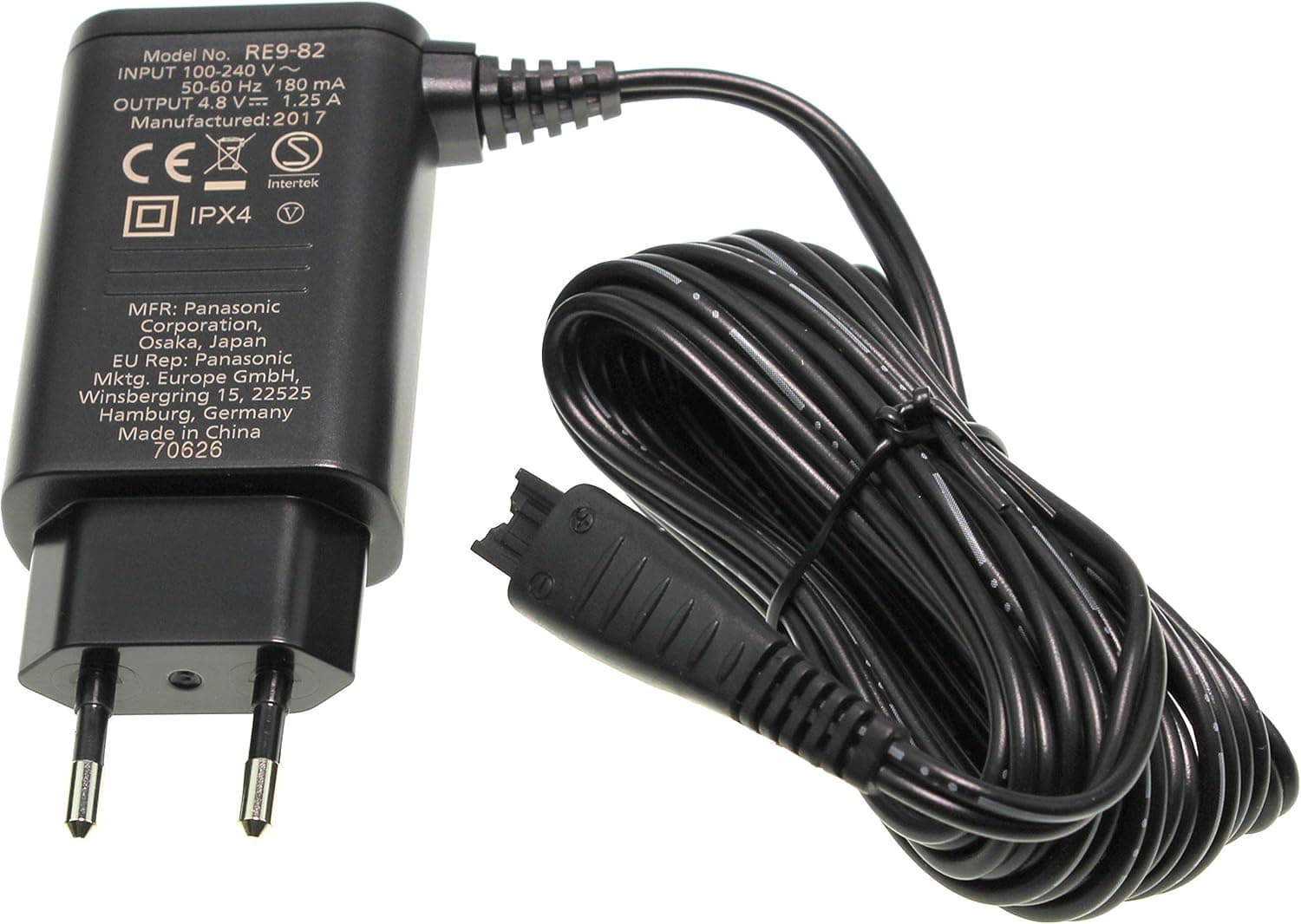 Panasonic Chargeur de rechange professionnel pour tondeuse à cheveux ER-DGP82 ER-DGP62 Type WERGP62K7664