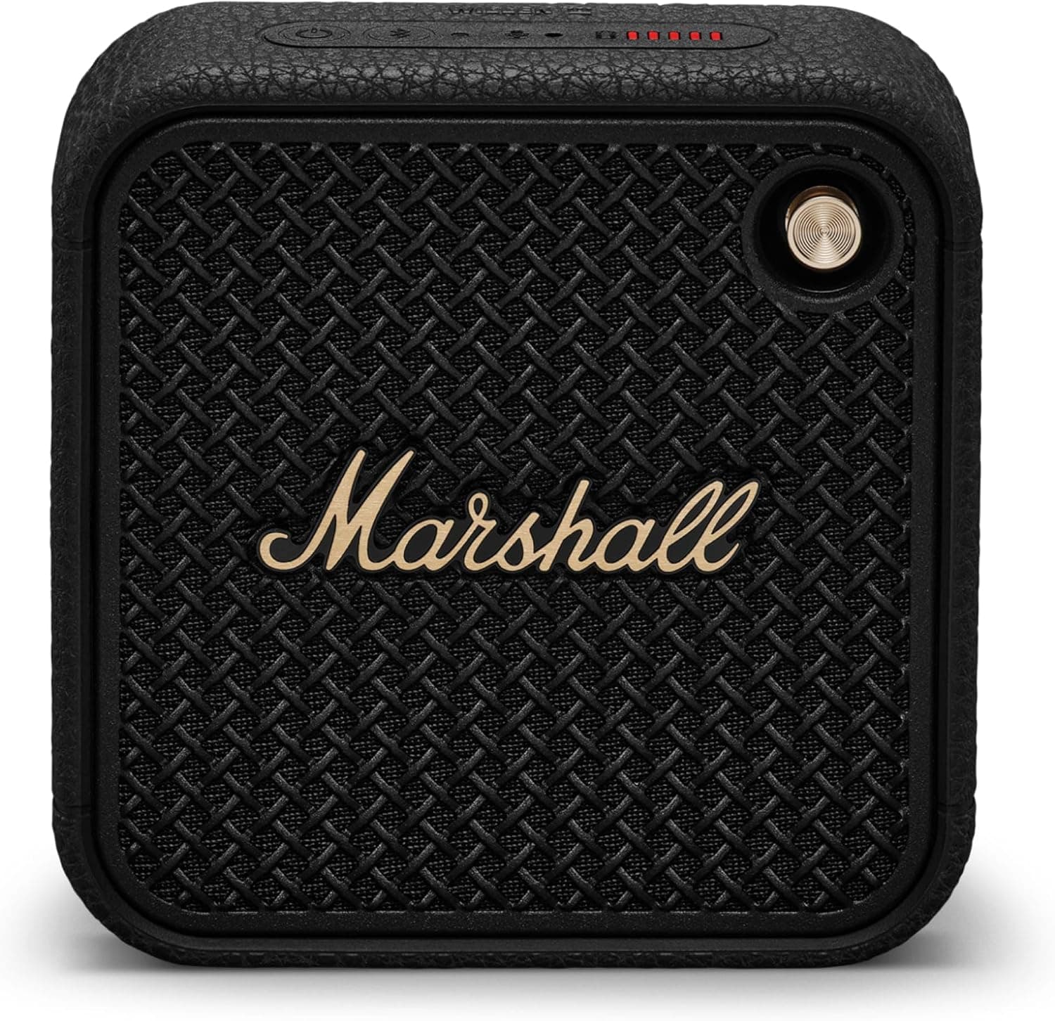 Marshall Willen II Haut-parleurs Bluetooth sans Fil 17 Heures de Lecture IP67 étanche Charge Rapide - Noir et Laiton