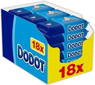 Dodot - Lingettes pour bébé, 18 paquets d'unités, total de 1152