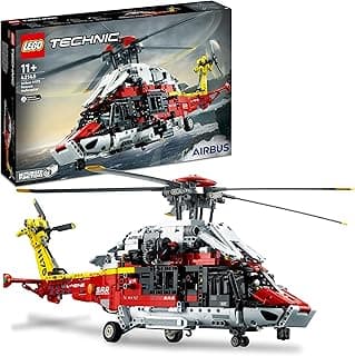 42145 Technic L’Hélicoptère de Secours Airbus H175, Jeu de Construction Éducatif, Rotor Tournant et Fonctions Motorisées, Modélisme, 11 Ans et Plus