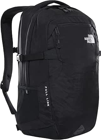 THE NORTH FACE - Fall Line Backpack - Reflective Backpack for School, Work and Travel with Fleece Lined Laptop Sleeve