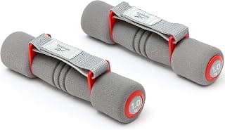 Softgrip Unisex Adult Dumbbell, Red, 1 kg