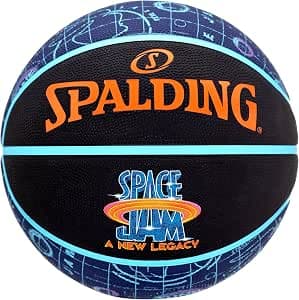 Spalding Unisex Basketballs, Black, 7