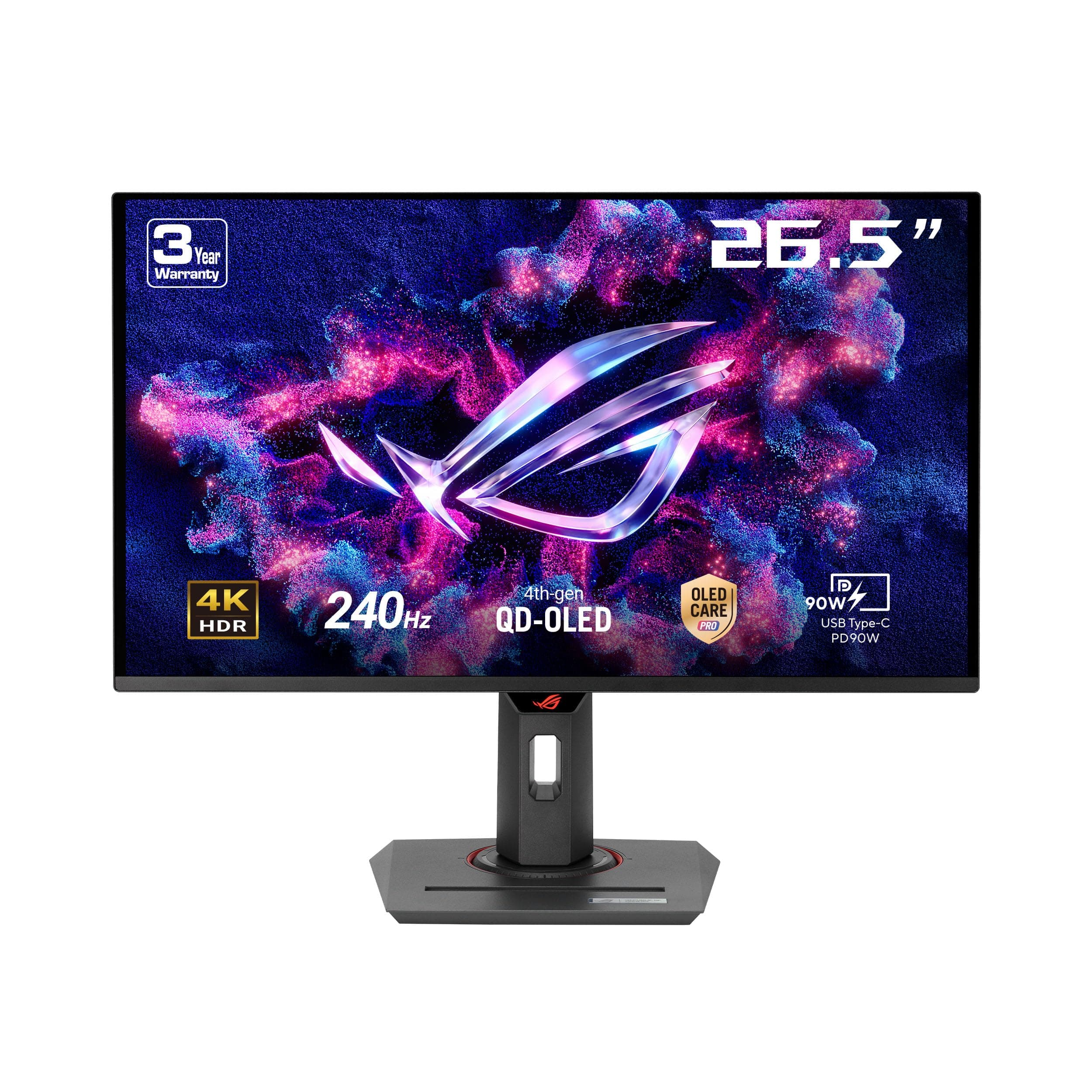 ASUS ROG Strix XG27UCDMG: 27" 4K QD-OLED 240Hz, 0.03ms, G-Sync, HDR 400 True Black, 99% DCI-P3, OLED Care Pro, Neo Sensor.