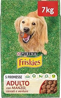 Friskies Purina Friskies Croquettes Chiens Adultes avec Boeuf, Céréales et Légumes, 7 kg