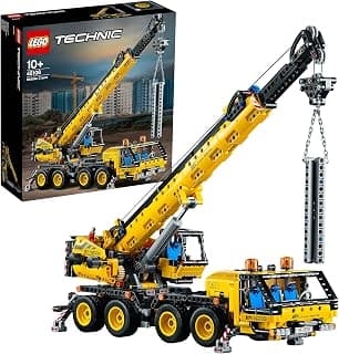 42108 Technic The Mobile Crane - Construction Toy - Gift for All Those Who Love Construction Gear Models 10 min, 99 Max