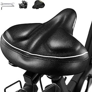 DAWAY C40 Siège de vélo surdimensionné Confortable - Compatible avec Les vélos Peloton, d'exercice, de Montagne ou de Route, Remplacement de Selle de vélo Extra Large pour Homme Femme Confort