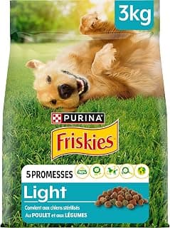 FRISKIES Croquettes Chien Light Poulet Légumes 3KG