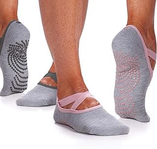 Non Slip Yoga Socks for Men and Women