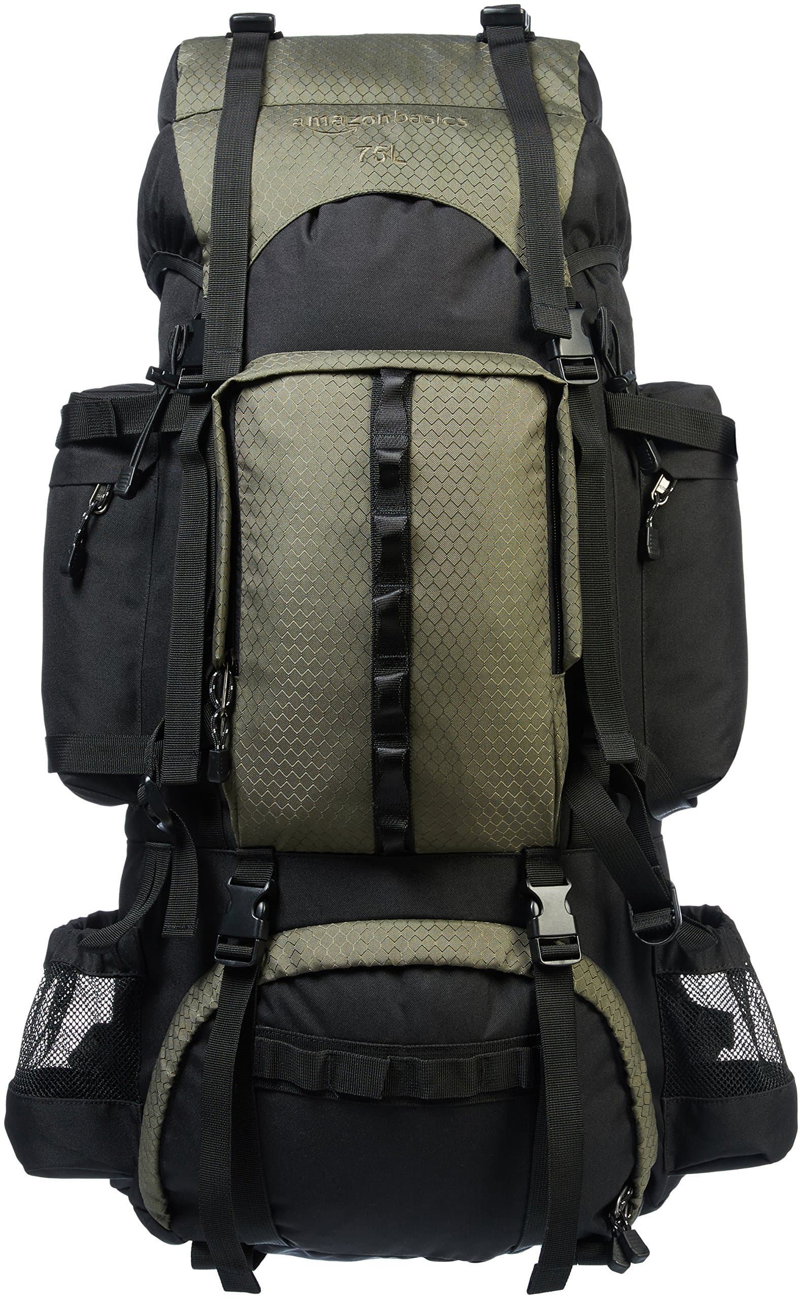 Amazon Basics Sac à dos de randonnée à armature intérieure avec housse de pluie - Image 10