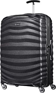 Lite -Shock - Spinner L Suitcase, 75 cm, 98,5 L, Noir (Noir)