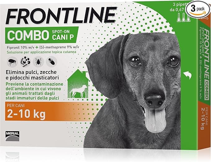 Frontline Combo Dog Small (2-10 kg) - Fleas, Ticks, Lice