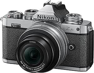 NIKON Z FC + NIKKOR DX Z 16-50mm VR Limited Series, Hybrid Camera DX Sensor (20.9MP, 4K/30P, 11fps Burst, Touch Screen)
