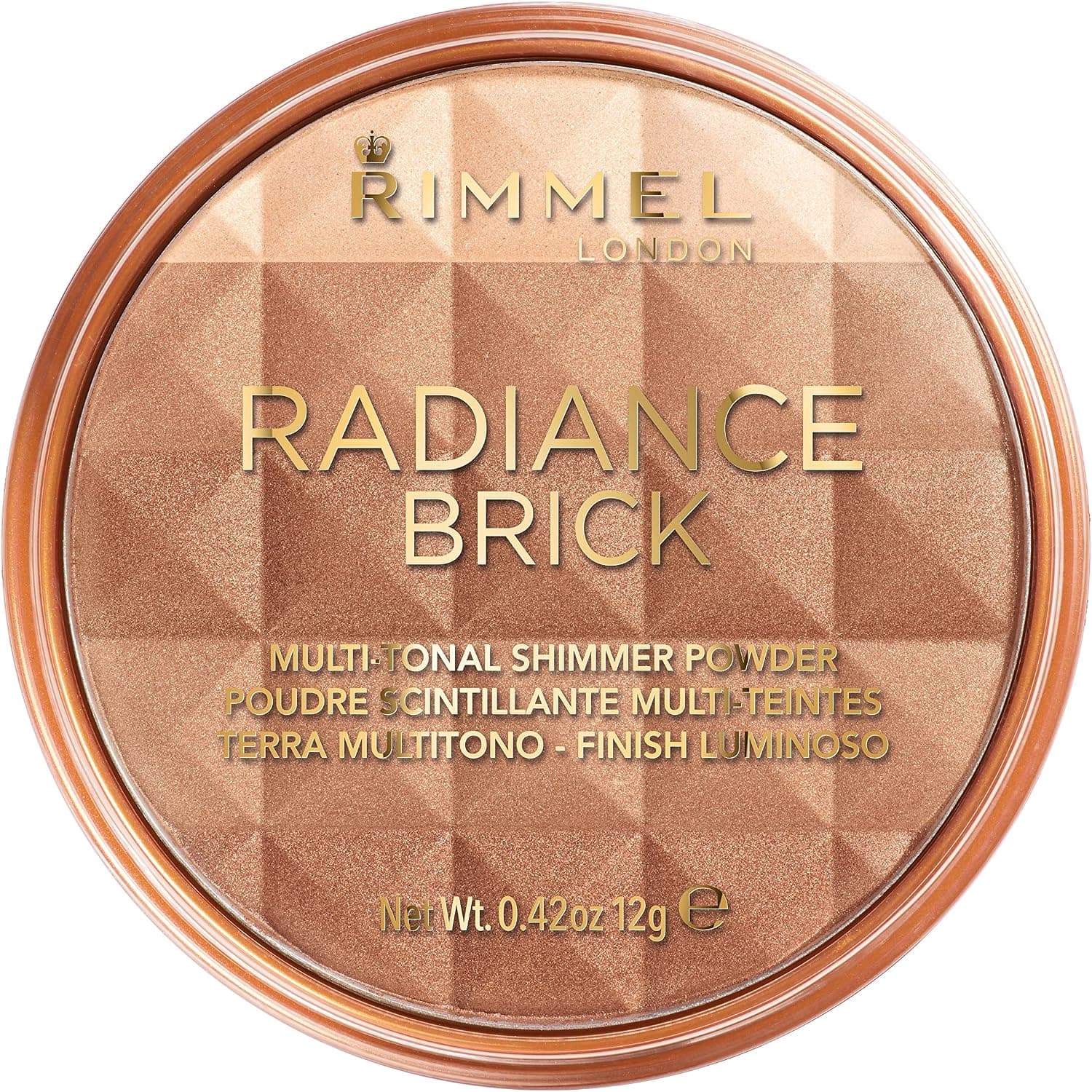 Rimmel London numero 001 Radiance Brick Bronzer, 12 g
