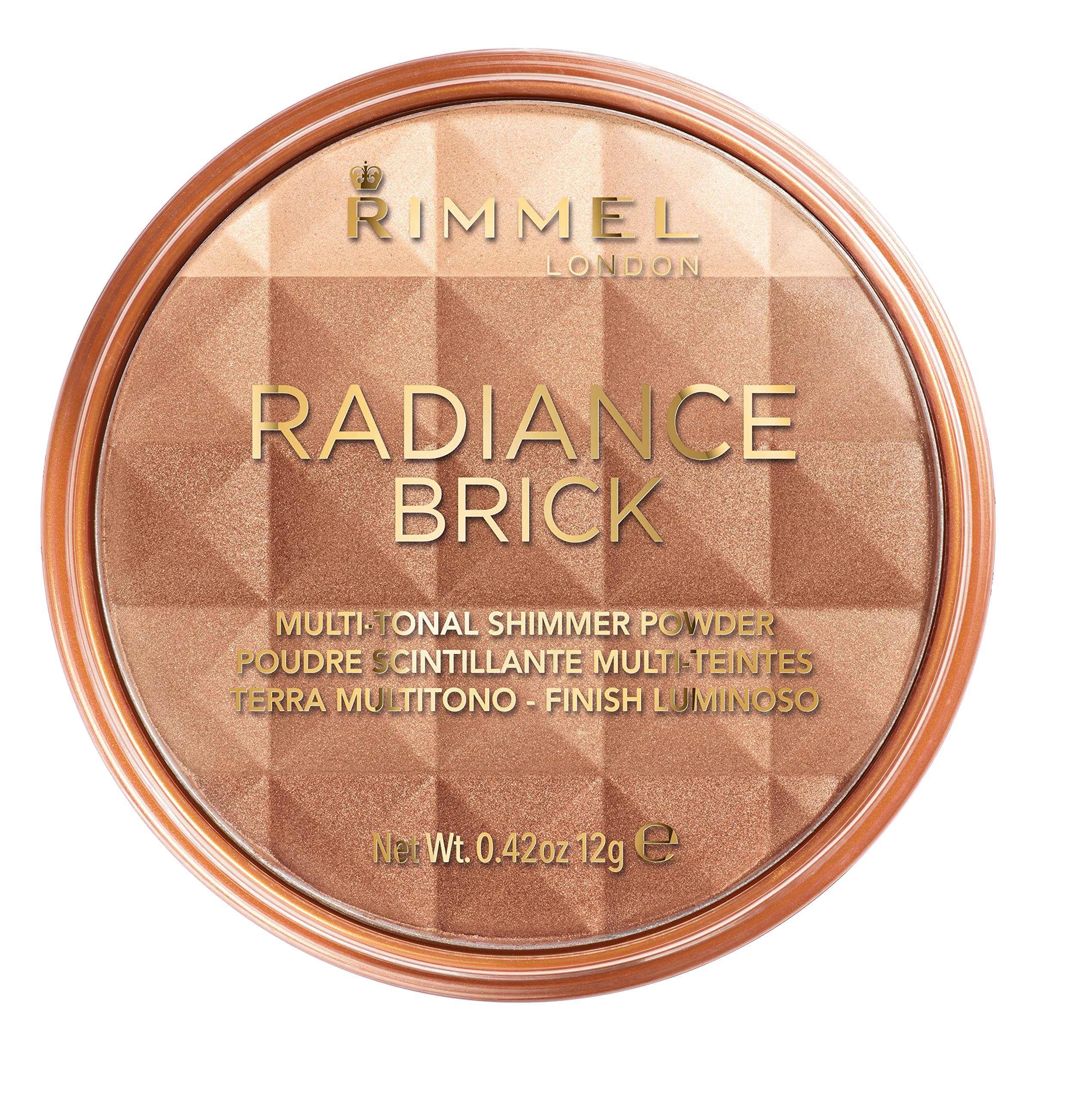 Rimmel London Number 001 Radiance Brick Bronzer, 12g