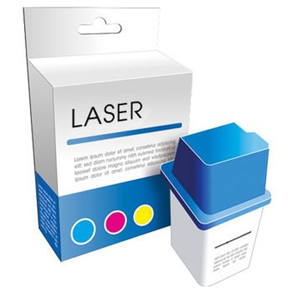UPrint Toner compatible HP CC531A et Canon EP 718 (Cyan)